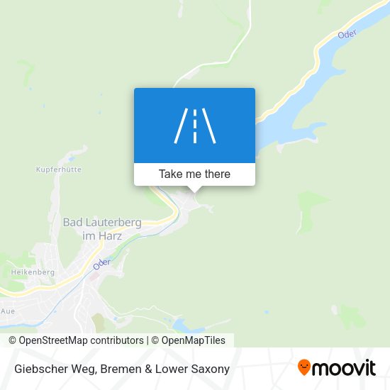 Giebscher Weg map