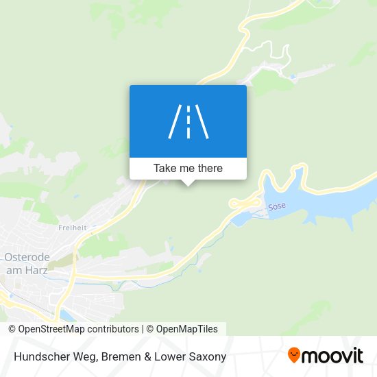 Hundscher Weg map