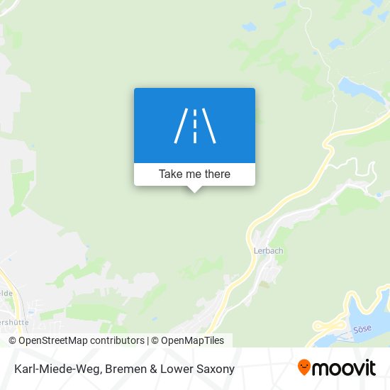 Karl-Miede-Weg map