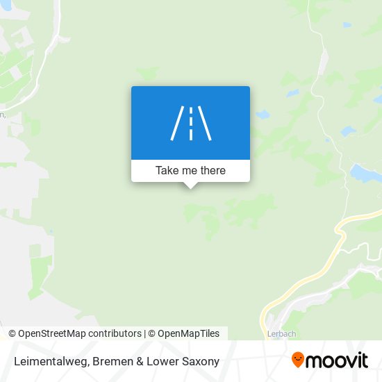 Leimentalweg map