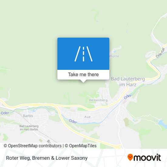 Roter Weg map