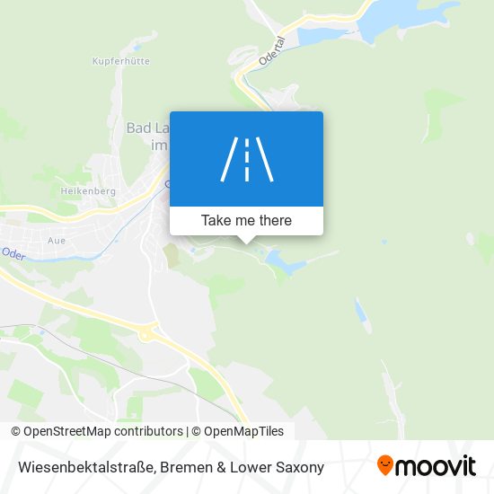 Wiesenbektalstraße map
