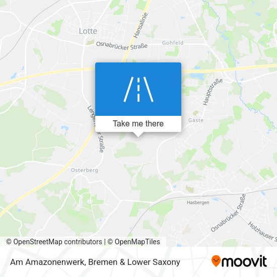 Am Amazonenwerk map