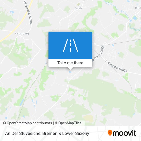 An Der Stüveeiche map
