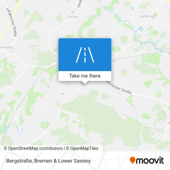 Bergstraße map