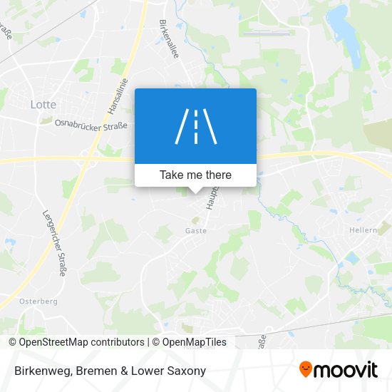 Birkenweg map