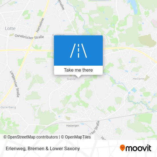 Erlenweg map