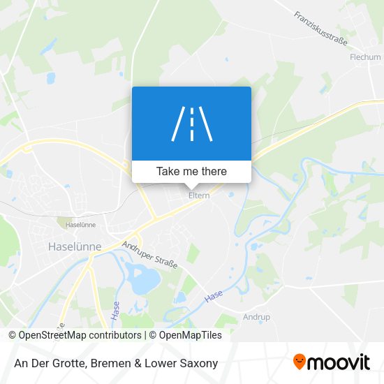 An Der Grotte map