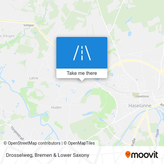 Drosselweg map