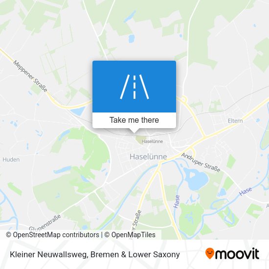 Kleiner Neuwallsweg map