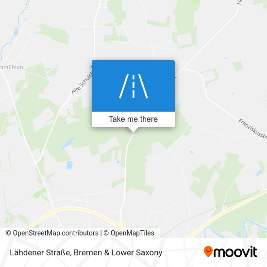 Lähdener Straße map