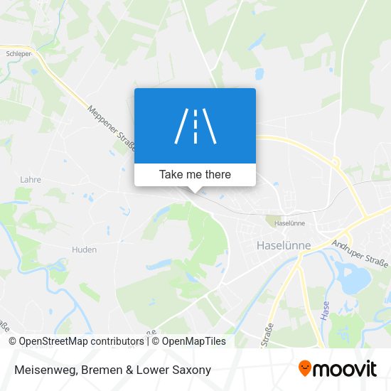 Meisenweg map