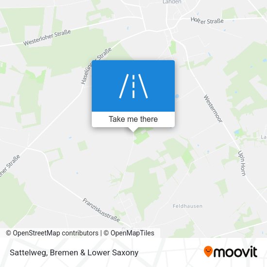Sattelweg map