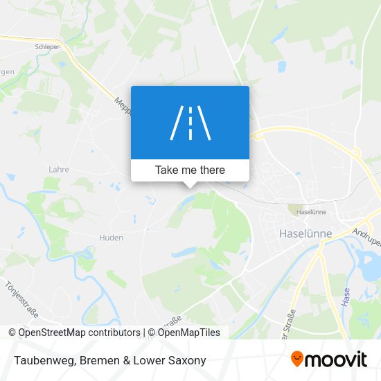 Taubenweg map
