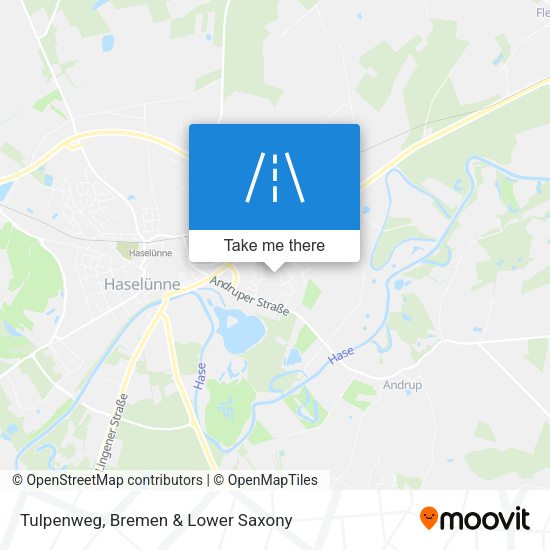 Tulpenweg map