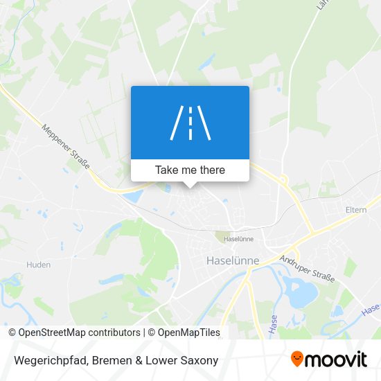 Wegerichpfad map