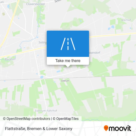 Flattstraße map