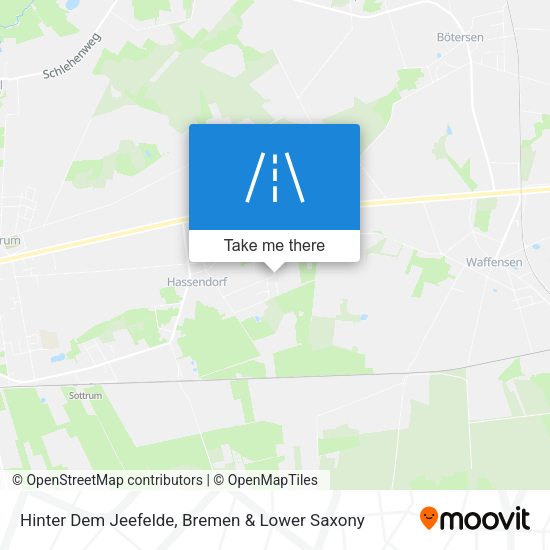 Hinter Dem Jeefelde map
