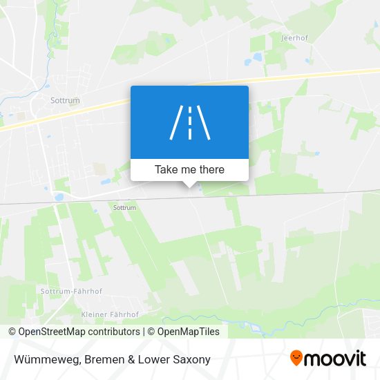 Wümmeweg map