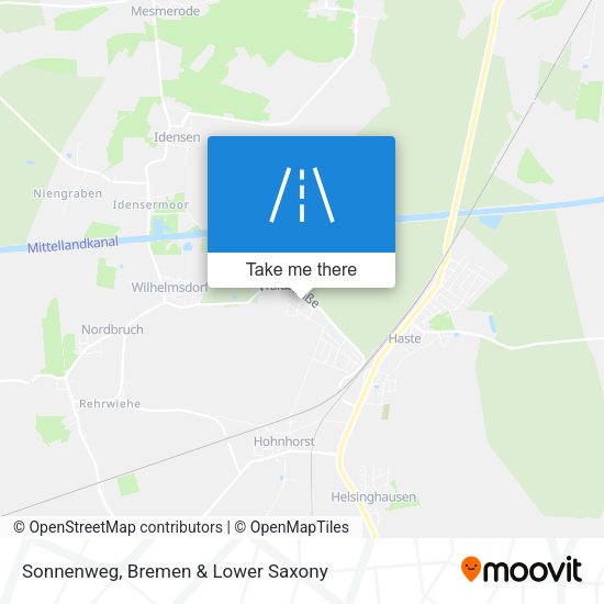 Sonnenweg map