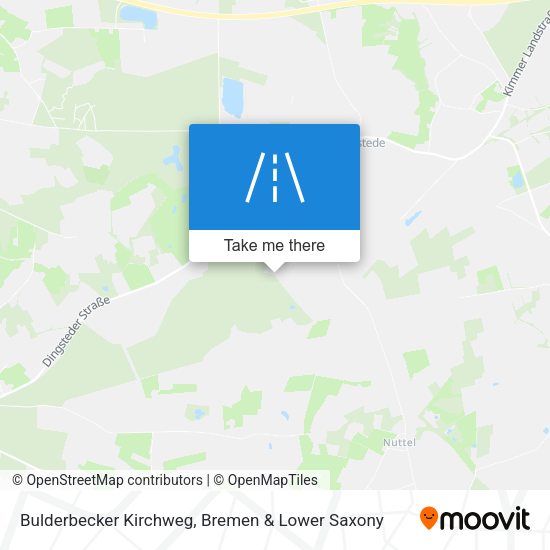 Bulderbecker Kirchweg map