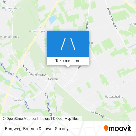 Карта Burgweg