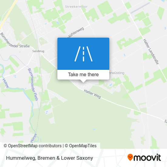 Hummelweg map