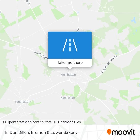 In Den Dillen map