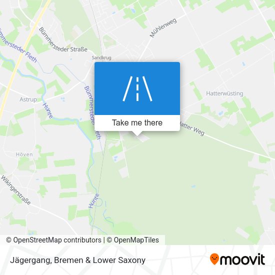 Jägergang map