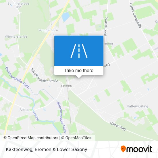Kakteenweg map