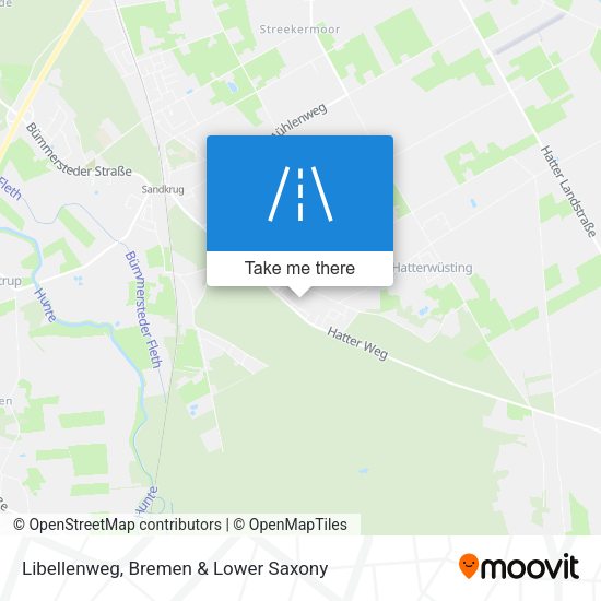 Libellenweg map