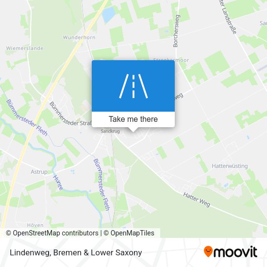 Lindenweg map