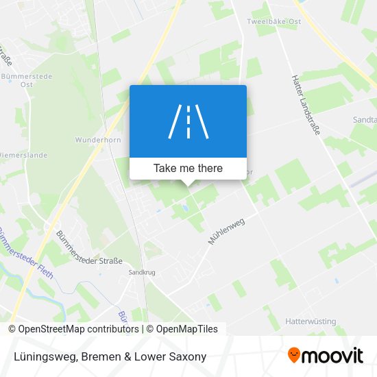Lüningsweg map