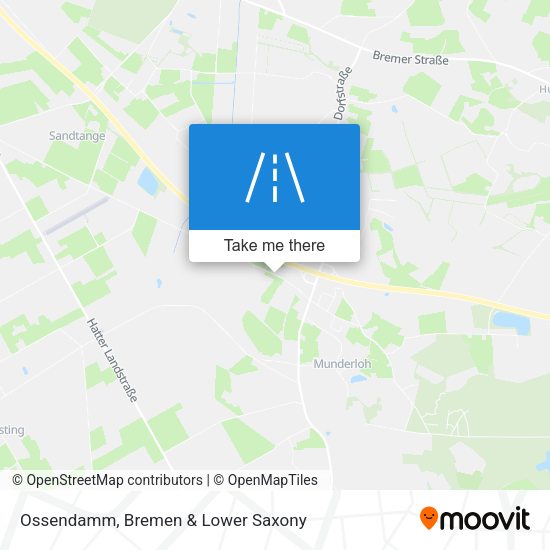 Ossendamm map