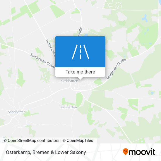 Osterkamp map