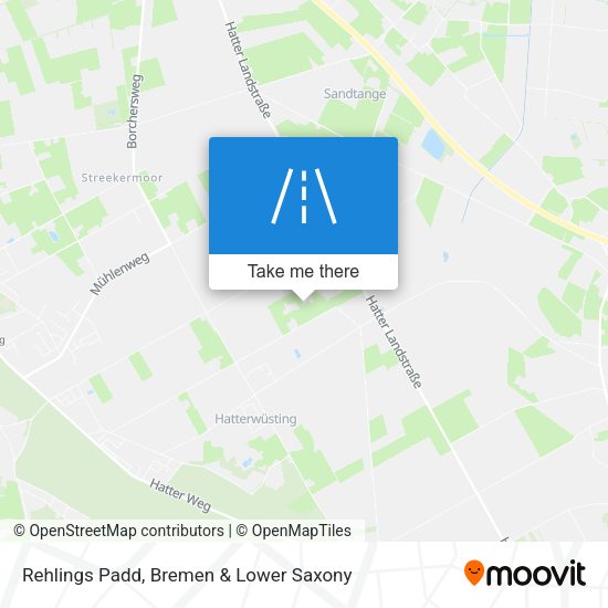 Rehlings Padd map