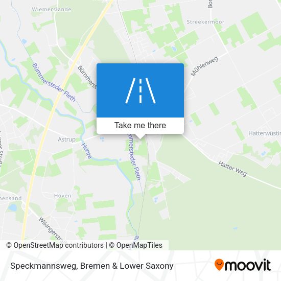Speckmannsweg map