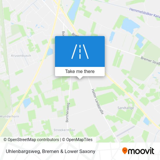 Uhlenbargsweg map