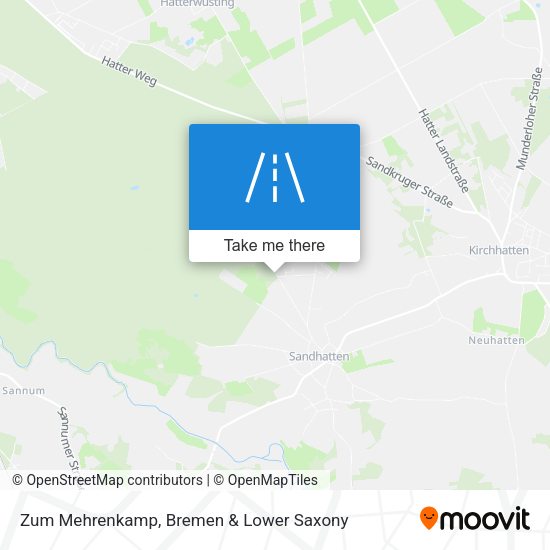 Zum Mehrenkamp map