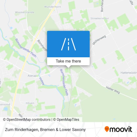 Zum Rinderhagen map