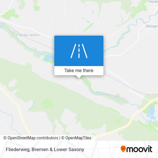 Fliederweg map