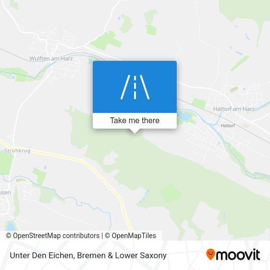Unter Den Eichen map
