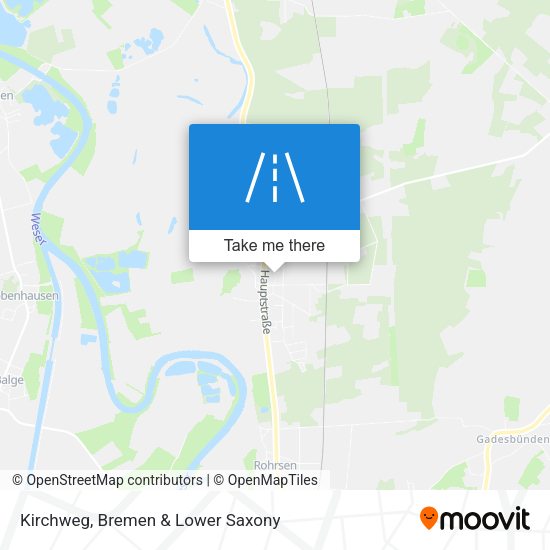 Kirchweg map