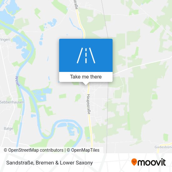 Sandstraße map