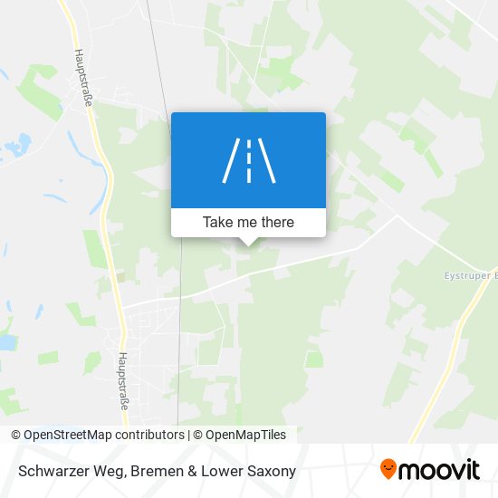 Schwarzer Weg map