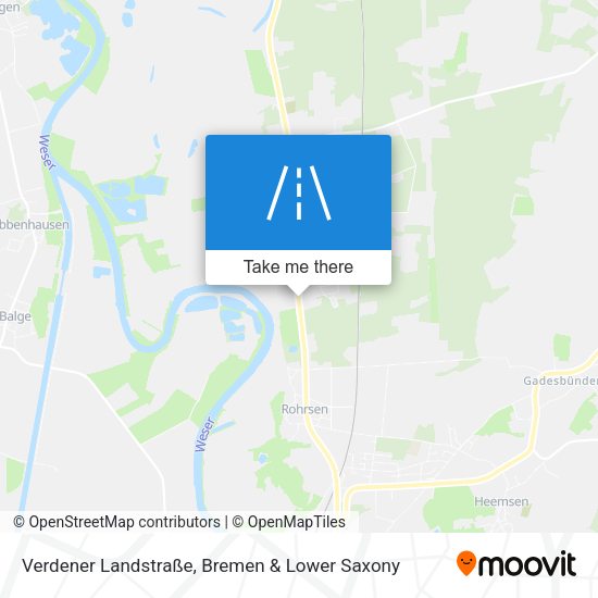 Verdener Landstraße map