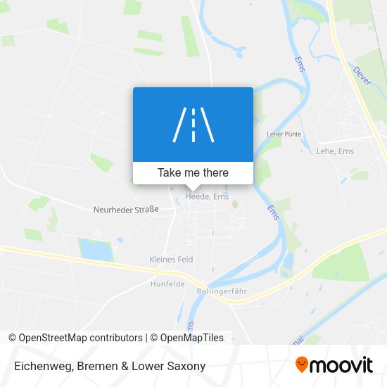 Eichenweg map