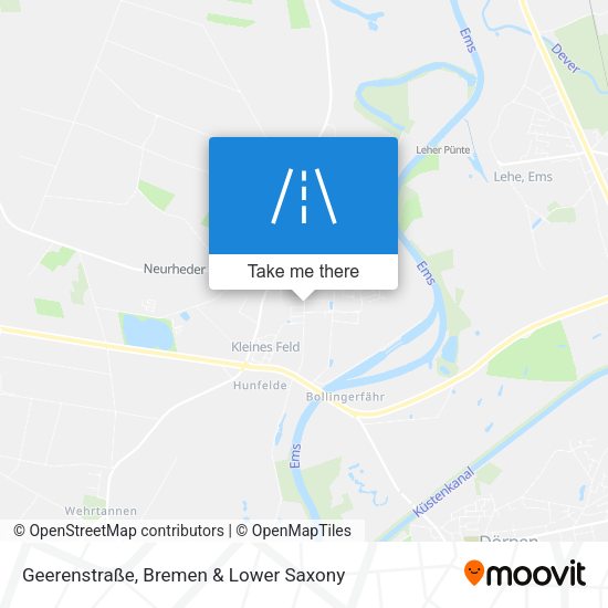 Geerenstraße map