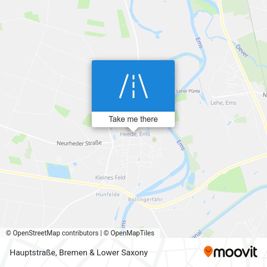 Hauptstraße map
