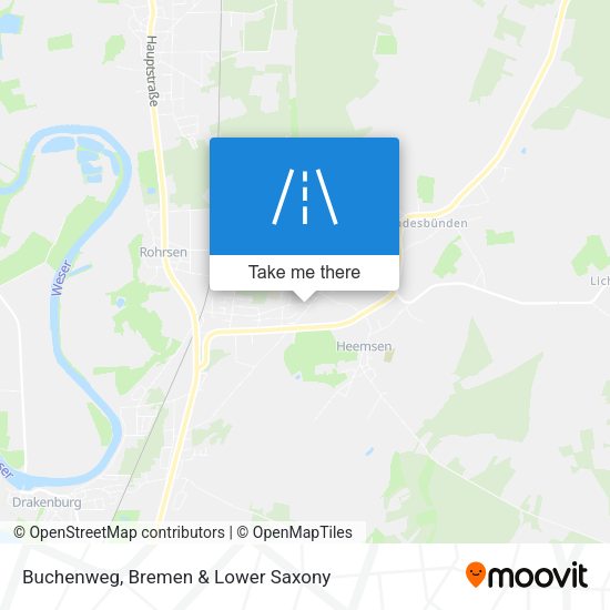 Buchenweg map
